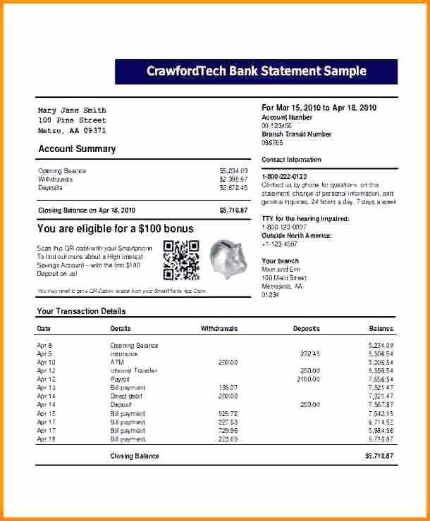 fake bank statement generator online